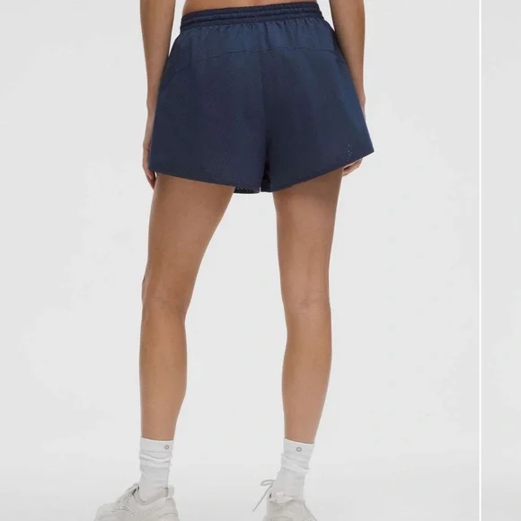 NWT Lululemon Court Rival High-Rise Short 3" *Perforated - Picture 4 of 9